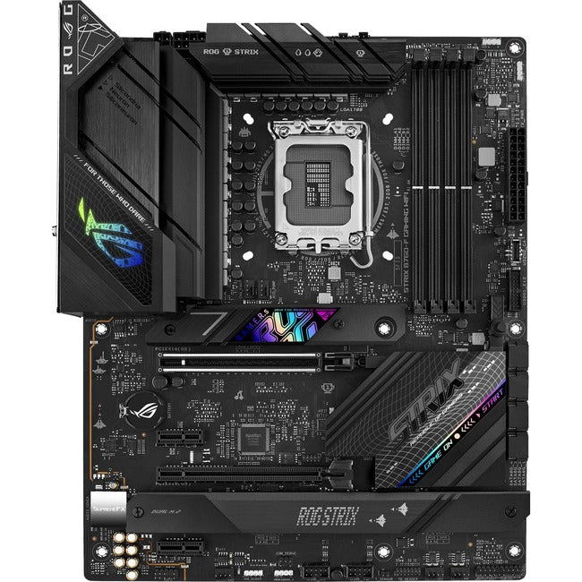 Asus ROG Strix Gaming Desktop Motherboard - Intel B760 Chipset - Socket LGA-1700 - ATX Asus ROG Strix Gaming Desktop Motherboard - Intel B760 Chipset - Socket LGA-1700 - ATX